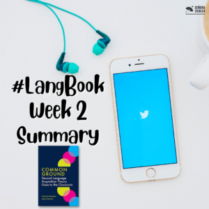 #LangBook Week 2 Summary